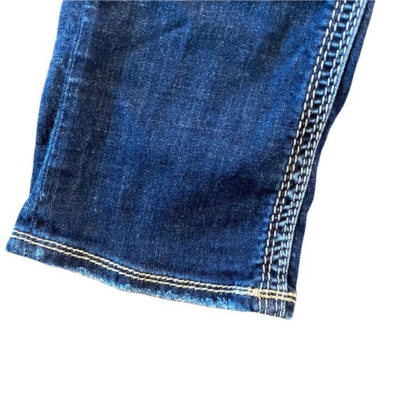 Silver Jeans Aiko Capri Denim Pants Stretch - Picture 2 of 7